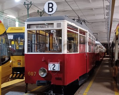 Zabytkowy tramwaj linii B wesprze WOŚP łącząc Bielany z Białołęką
