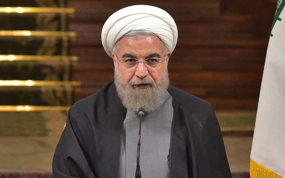 Prezydent Iranu Hassan Rouhani