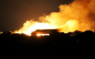 Japonia: Ogień zniszczył zamek Shuri