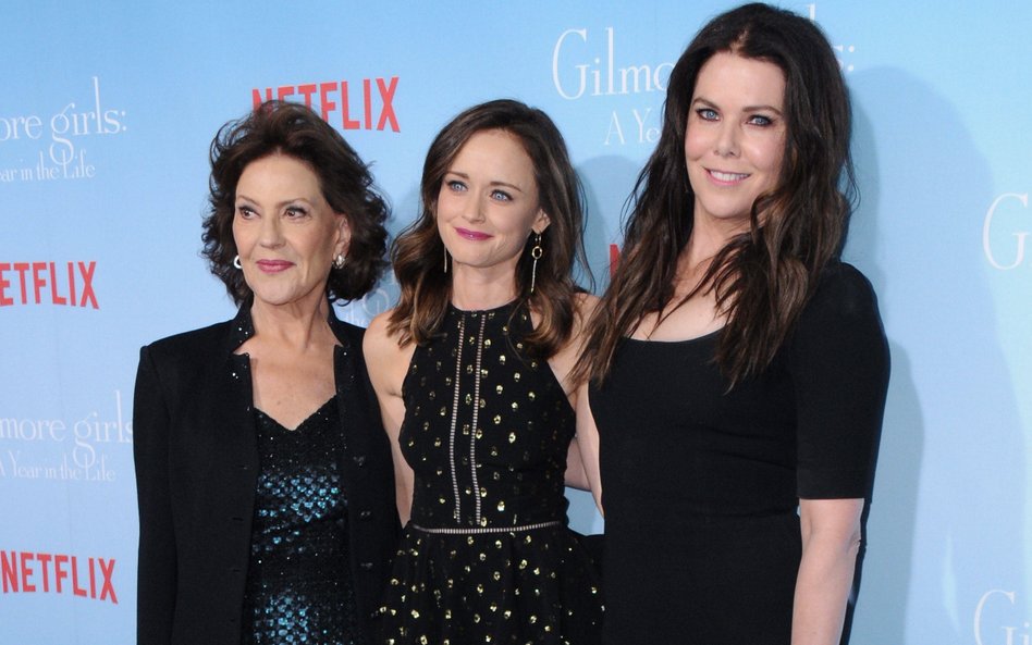 Kelly Bishop, Alexis Bledel i Lauren Graham stworzyły niezapomniane kreacje w serialu "Gilmore Girls