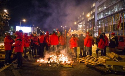 Paraliż komunikacyjny w Brukseli