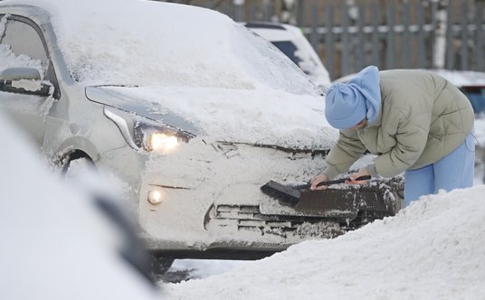Zima skutecznie sparaliżowała Moskwę