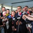 Mateusz Morawiecki i posłowie, którzy opuścili PiS
