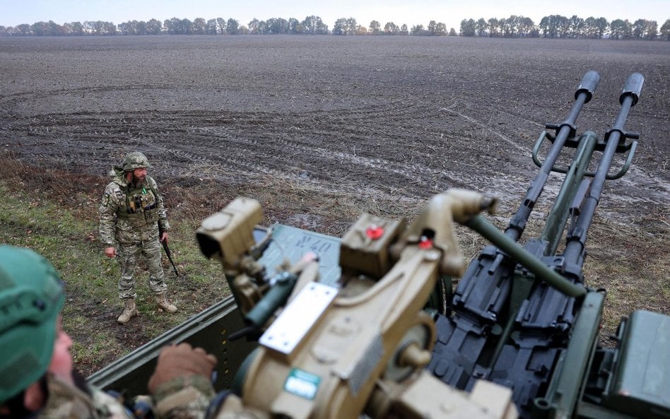 Ukraińska obrona powietrzna w pobliżu Kijowa