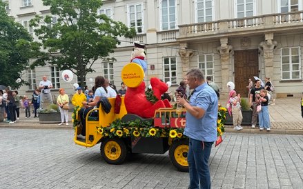 Nie zabrakło syrenki Tramwajów Warszawskich