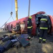 W wypadku polskiego autokaru koło miejscowości Mezokeresztes na Węgrzech zginęło 12 osób