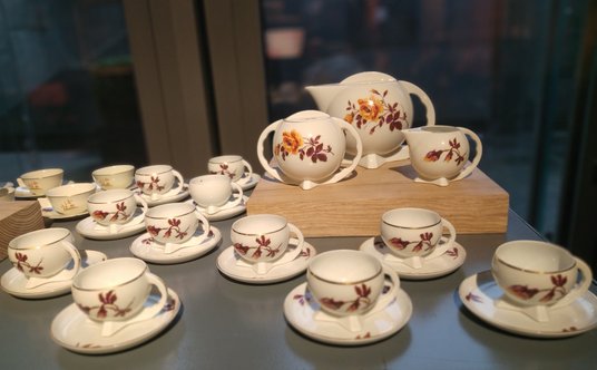 Serwis do kawy „Kula”  proj. Bogdan Wendorf, lata 20.-30. XX wieku