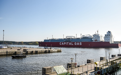 Pierwszy statek z LNG dla PGNiG przypłynął do Kłajpedy z USA