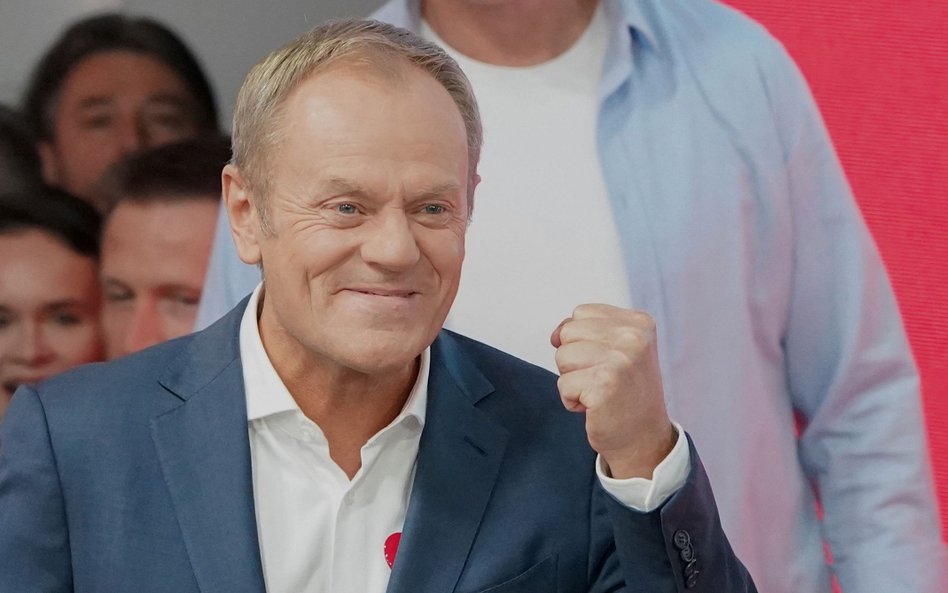 Przewodniczący Platformy Obywatelskiej Donald Tusk