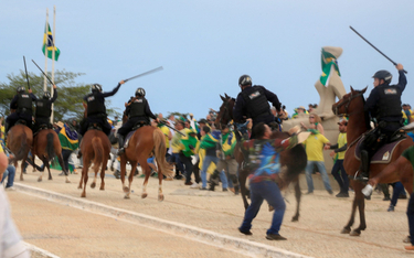 Policja i armia odzyskały kontrolę nad Brasilią bez użycia broni palnej