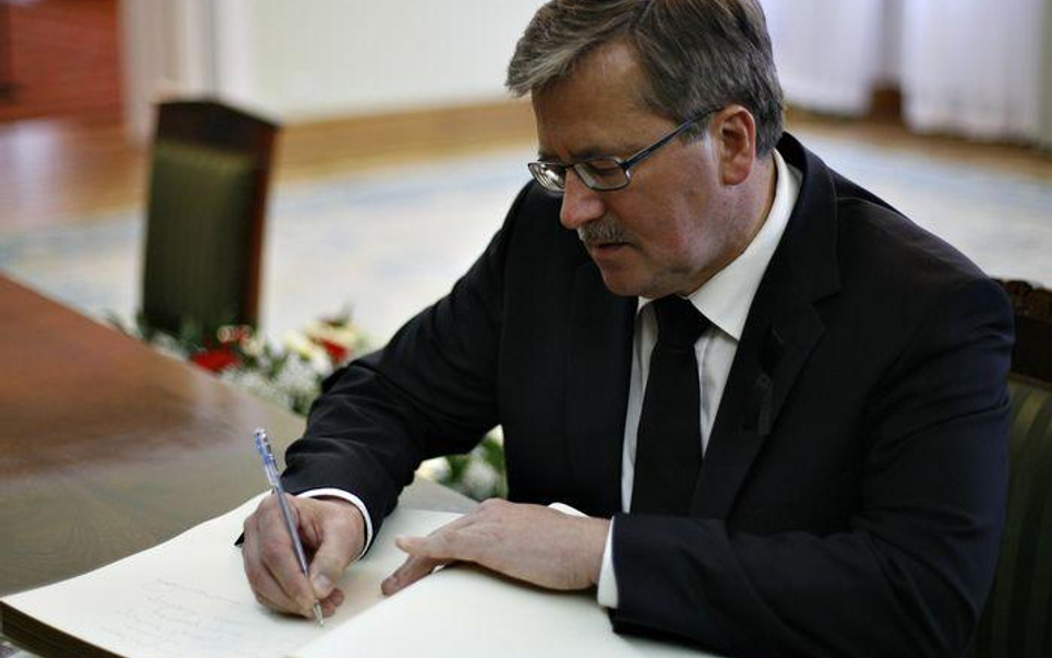 Komorowski i kłopot PO