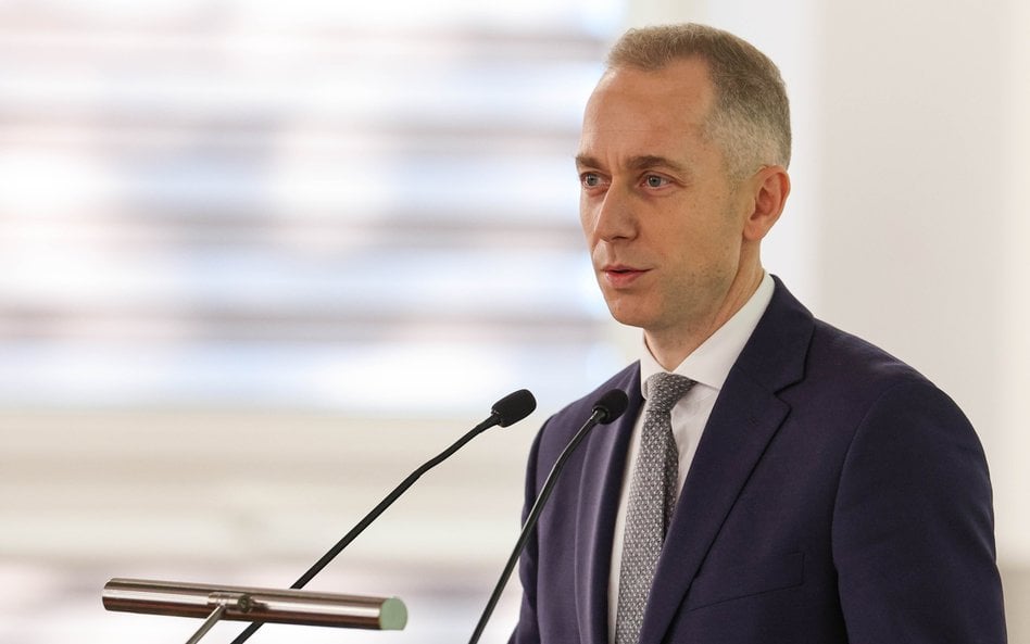Wiceminister obrony narodowej Cezary Tomczyk