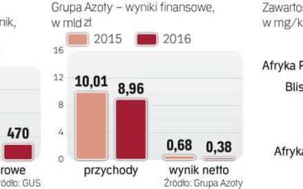 Polski gigant nawozowy sprowadza fosforyty głównie z Afryki