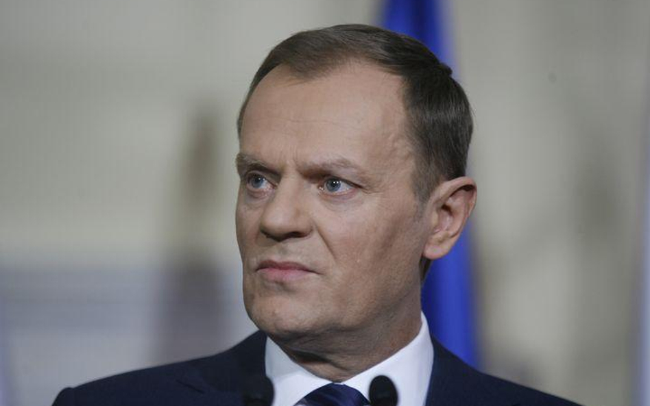 Szef PO, premier Donald Tusk