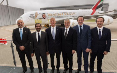 100 airbusów A380 w służbie Emirates