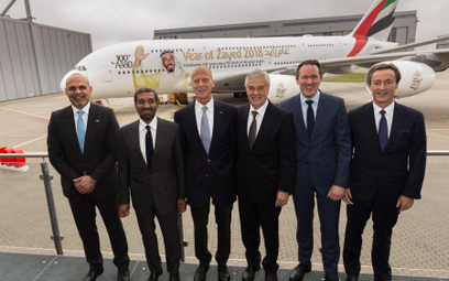 100 airbusów A380 w służbie Emirates