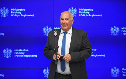Minister finansów, funduszy i polityki regionalnej Tadeusz Kościński