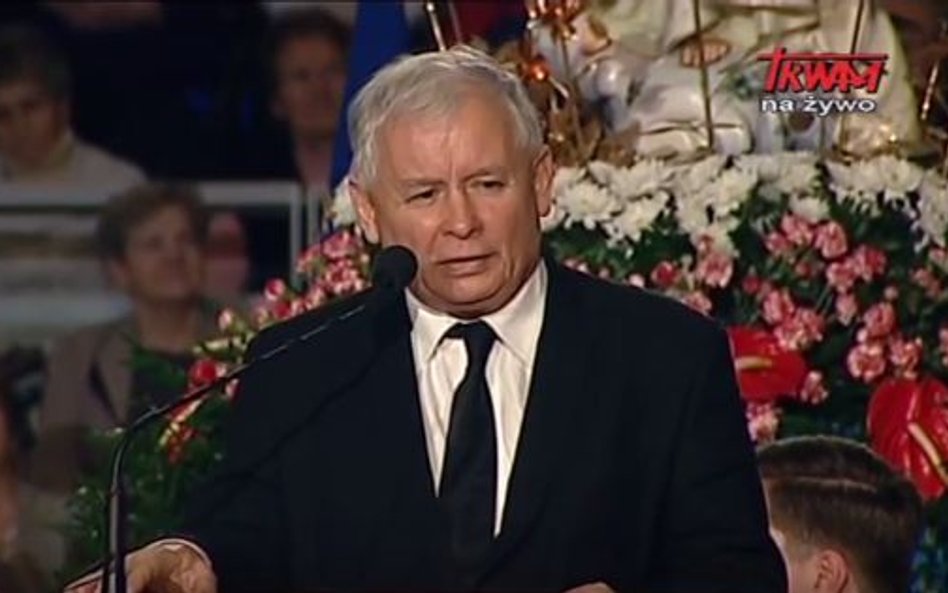 Prezes PiS Jarosław Kaczyński