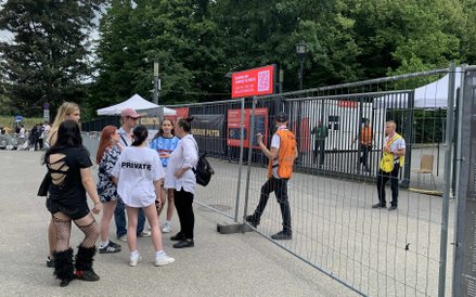 Obsługa wydarzenia przy bramkach wejściowych na stadion