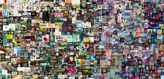 Szał na NFT rozpoczął się w marcu 2021 r. od sprzedaży kolażu cyfrowych fotografii „Everydays: The F