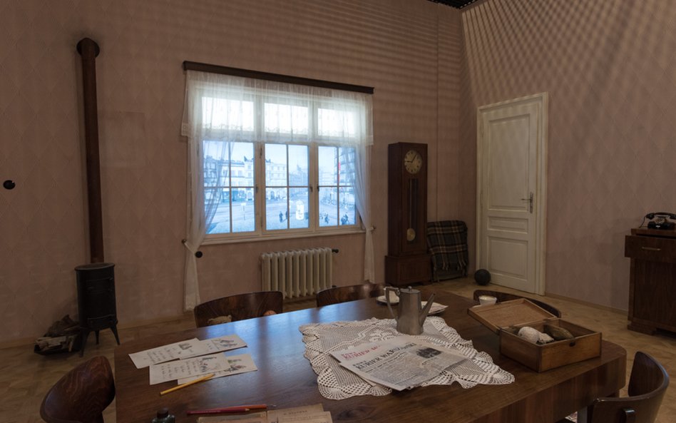 Zmienione mieszkanie warszawskiej rodziny,15 marca 1943 r.