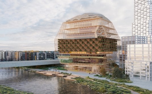 Projekt Planetary Landmark for the Climate Age hiszpańskiej pracowni Office for Political Innovation