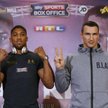 Anthony Joshua i Władymir Kliczko: bukmacherzy wyżej oceniają szanse Anglika.