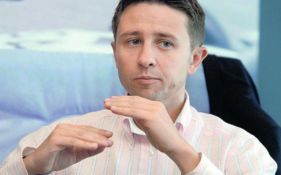Jarosław Augustyniak, prezes Noble Banku, mówi, że portfel kredytowy jest wysokomarżowy.