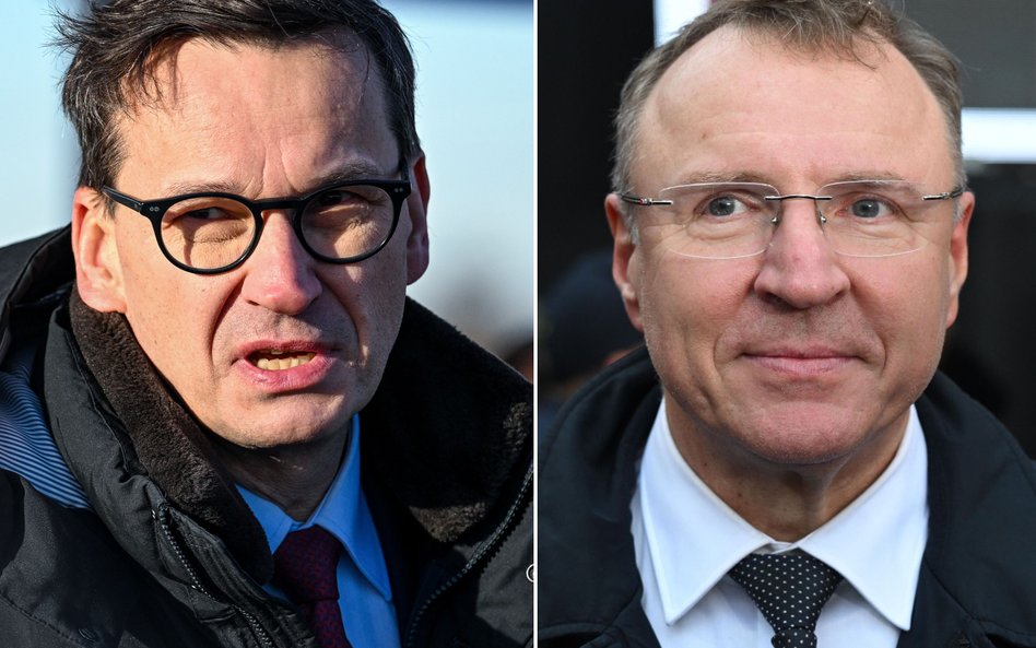 Mateusz Morawiecki i Jacek Kurski