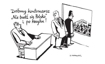 Komentarz rysunkowy. Zróbmy kontrmarsz
