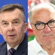 Lider Nowej Lewicy Włodzimierz Czarzasty i minister nauki Dariusz Wieczorek