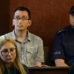 Łukasz T. na sali Sądu Apelacyjnego w Katowicach