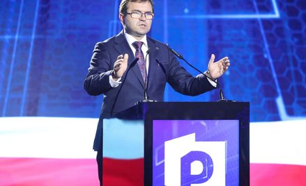 Zbigniew Girzyński był w niedzielę gościem na kongresie wyborczym Porozumienia Jarosława Gowina