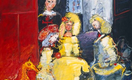 Jerzy Piotrowicz, Las Meninas, wg. Velazqueza, 1987, wł. prywatna