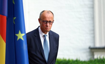 Friedrich Merz jest kanclerzem Niemiec od nieco ponad roku, a jego sondażowe poparcie spadło do 14 p