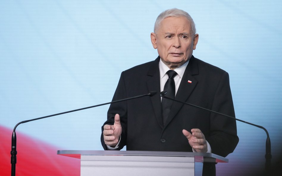 Prezes PiS Jarosław Kaczyński