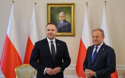 Karol Nawrocki i Donald Tusk