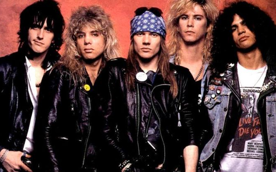 Guns N’Roses zagrają znów w oryginalnym składzie z Axlem i Slashem