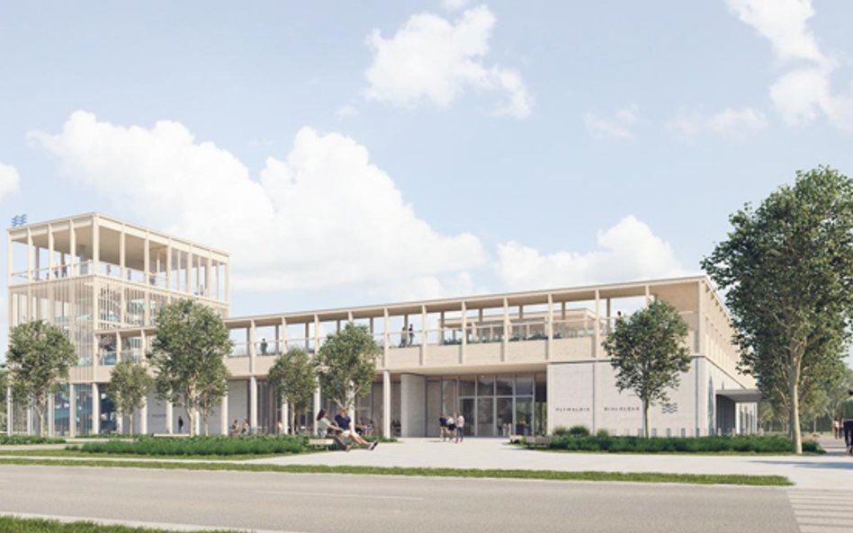 Pływalnia przy Ostródzkiej - widok ogólny