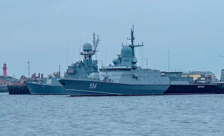 Okręty rosyjskiej Floty Bałtyckiej (fot. ilustracyjna)