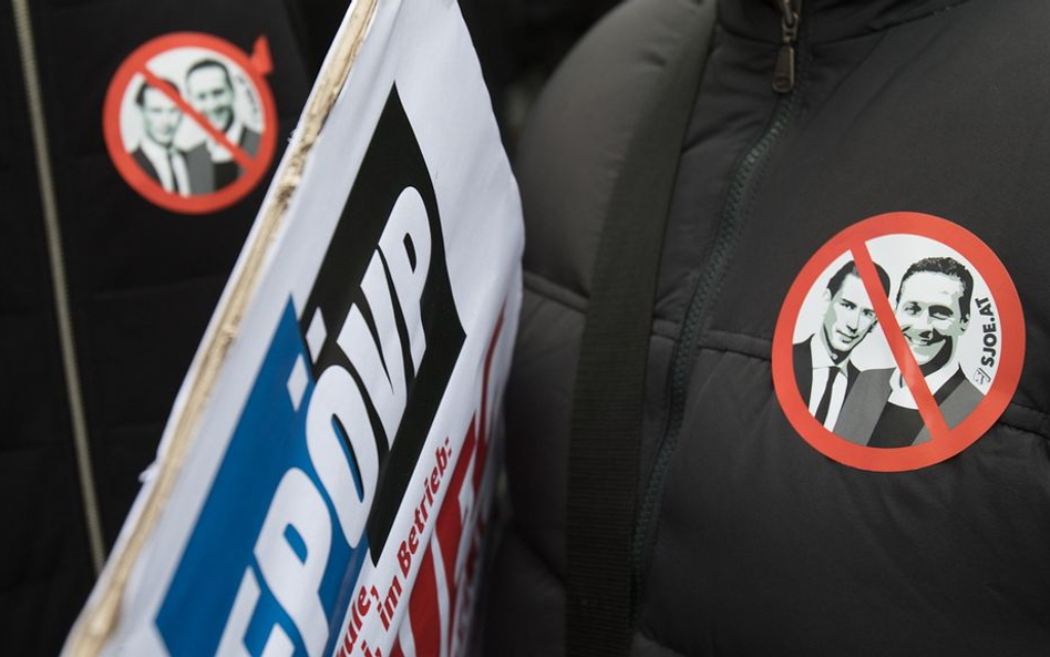 Austria: Kilkadziesiąt tysięcy protestujących przeciw rządowi