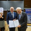 Prof. Marek Safjan i minister sprawiedliwości Adam Bodnar