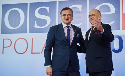 Dmytro Kułeba i Zbigniew Ra
