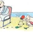 Komentarz rysunkowy. Na plaży
