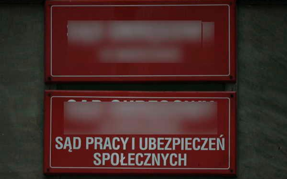 Pakiety socjalne w sądach pracy
