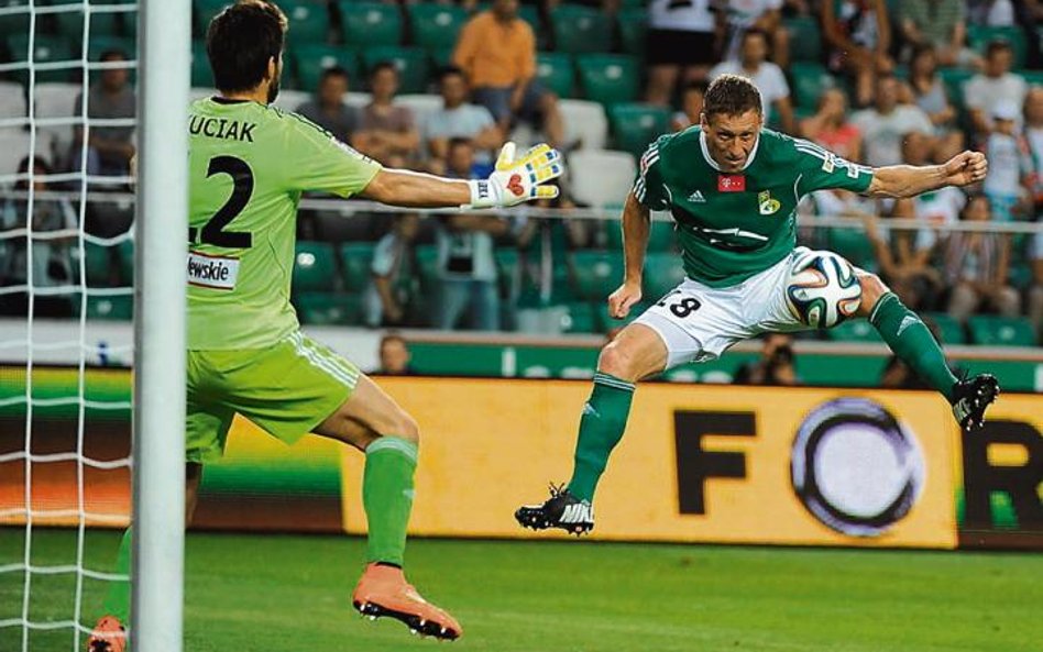 Bartosz Ślusarski (PGE GKS Bełchatów) wrócił do ekstraklasy po półrocznej przerwie i strzelił jedyną
