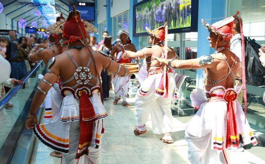 Polaków przywitały w Colombo tańce i muzyka