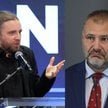 Działacz Konfederacji Dobromir Sośnierz i minister sprawiedliwości Waldemar Żurek