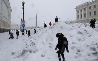 Atak zimy w Petersburgu