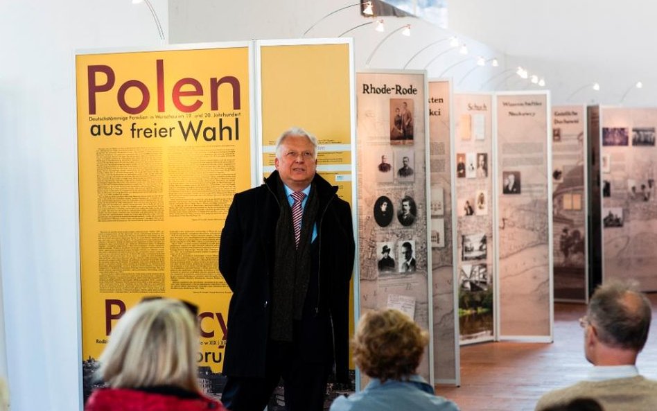 Fundacja Współpracy Polsko Niemieckiej (jeden z organizatorów wystawy) - prof. Krzysztof Miszczak